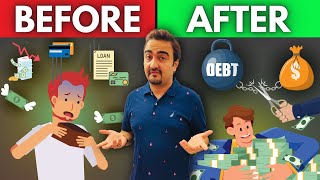 How To Become Debt Free Quickly7 Simple Steps Explained in HINDI [upl. by Presber76]