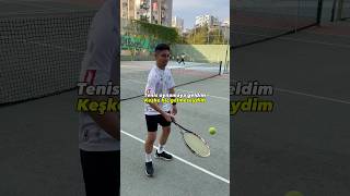 İLK DEFA TENİS OYNAYAN MASUM EAGLE5 🎾 [upl. by Anniram]