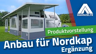 Produktvorstellung Hahn Zelte Anbau für freistehendes Zelt Nordkap [upl. by Kylynn]