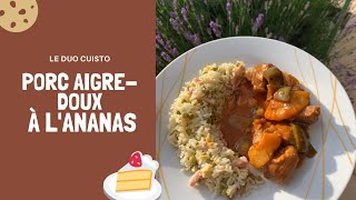 PORC AIGREDOUX AUX ANANAS [upl. by Dorthea]