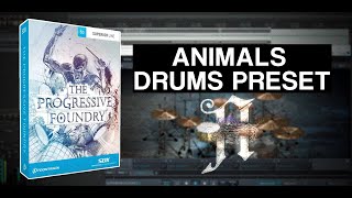 Superior Drummer 3 I The Progressive Foundry SDX I Animals Drums Preset [upl. by Jenkel]