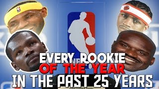 Can You Name EVERY Rookie of the Year in the Past 25 YEARS  KOT4Q [upl. by Samuella]