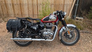 Short tour of Saguaro National Park East on a Classic 350 [upl. by Sterling]