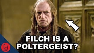 Harry Potter Theory Filch Is Actually A Poltergeist [upl. by Isahella]