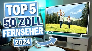 Beste 50 ZOLL FERNSEHER im Vergleich  Top 5 50 Zoll Fernseher 2024 [upl. by Desberg]