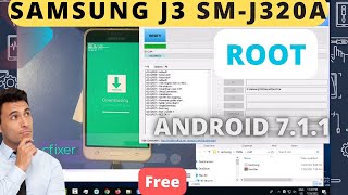 Samsung J3 SMJ320A Root Android 711 [upl. by Fanny975]