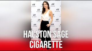 Halston Sage Cigarette [upl. by Evangeline629]