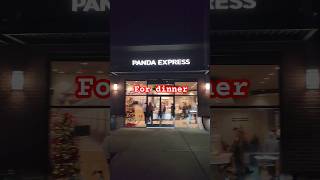 Panda Express for dinner [upl. by Haskell]