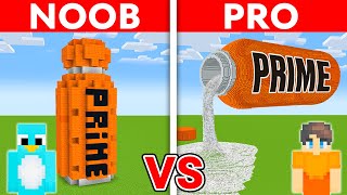 NOOB vs PRO PRIME House Build Challenge in Minecraft [upl. by Iv]