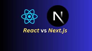 React vs NextjsTechTutorials [upl. by Leslie995]