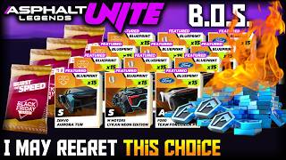 Opening 260 Packs of Burst of Speed Asphalt Legends Unite [upl. by Anaej792]