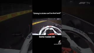 the whole video doesnt fit in shorts f1 f1meme shorts mazepin spin [upl. by Einad]