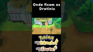 Onde Encontrar e Capturar Dratinis No Pokémon Lets go Pikachu amp Eevee [upl. by Hodess]