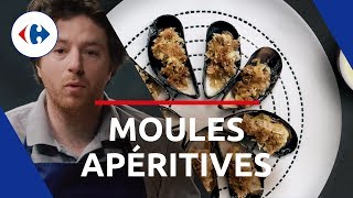 Moules apéritives avec Jean Imbert  1 2 3 Frais Partez   Les recettes Carrefour [upl. by Naawaj638]