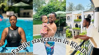 VLOG Family staycation in Kigali ❤️ [upl. by Redfield]