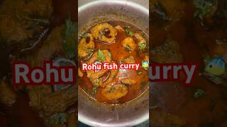 Rohu fish 🐠 curry  Curry patty wali spicy rohu fish curry recipe cooking fish youtubeshorts [upl. by Krystal]