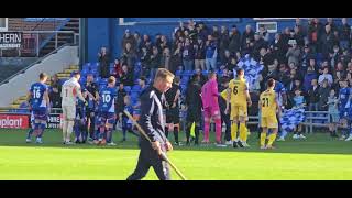 Oldham Athletic Vs Dagenham And Redbridge players coming out 261024 202425 [upl. by Derrek]