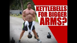 Kettlebell Arm Routine Build Massive Muscular and Powerful Biceps amp Triceps  Chandler Marchman [upl. by Lurline]