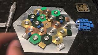 3D Printed Roads for the Metal Catan Set [upl. by Mack610]