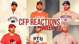 Georgia loses it after CFP Rankings released [upl. by Friend]