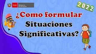 Como formular una Situación Significativa [upl. by Adil]