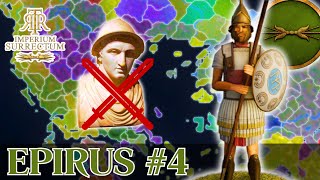 FIGHTING ANTIGONUS GONATAS  Lets Play RTR Imperium Surrectum v06  Epirus Campaign  Episode 4 [upl. by Rasia]