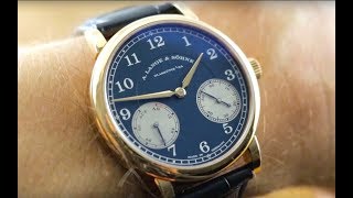 A Lange amp Sohne 1815 UpDown Wempe 234042 A Lange amp Sohne Watch Review [upl. by Ingaborg]