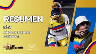 🇨🇴 Resumen del Día en los Juegos Olímpicos I Día 7✨🇨🇴 juegosolímpicos paris2024 [upl. by Atiek]