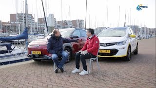 ANWB Dubbeltest Hyundai Kona electric vs Opel Amperae 2018 MEER BEREIK MINDER RIJPLEZIER [upl. by Ruhl]