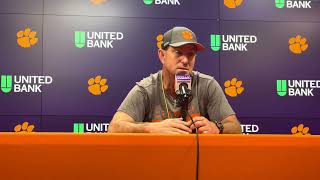 Dabo Swinney Spring Practice Press Conference 2  Clemson Football  3624 [upl. by Fronnia]