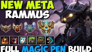 NEW META RAMMUS  FULL MAGIC PENETRATION Rammus Montage Season 7 LEAGUE OF LEGENDS [upl. by Pacificia]