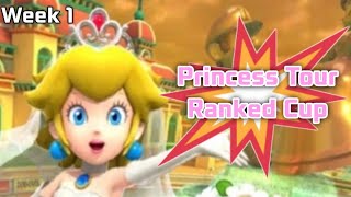 Mario Kart Tour  Princess Tour Ranked Cup 2023 Week 1 [upl. by Magdau186]