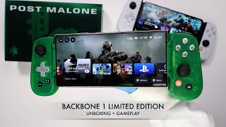 New Backbone One  Post Malone Limited Edition Unboxing [upl. by Eelinej]