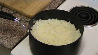 How To Cook Boiled Rice  One Pot Chef [upl. by Jacobine859]