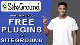 How to install free plugins on siteground 2024 [upl. by Dodi]