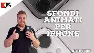 Scaricare e impostare sfondi animati gratis per iPhone [upl. by Annerahs]