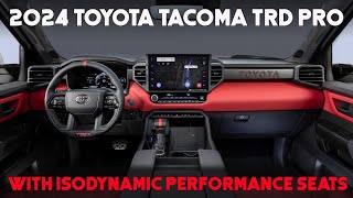 2024 Toyota Tacoma TRD Pro Interior Review [upl. by Narhem]