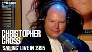 Christopher Cross “Sailing” Live on the Stern Show 1995 [upl. by Illah]