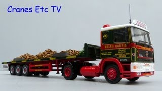 Corgi Seddon Atkinson Strato Tractor  Trailer Brian Harris by Cranes Etc TV [upl. by Etnomed]