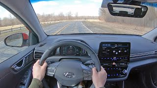 2020 Hyundai Ioniq Hybrid Limited  POV Test Drive Binaural Audio [upl. by Dolora]