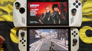 Wolfenstein Youngblood  Nintendo Switch  Asus Rog Ally pc handheld [upl. by Gaul2]