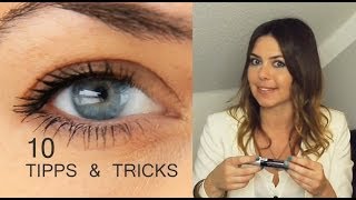 Lange und dichte Wimpern 10 Tipps und Tricks [upl. by Kennedy]