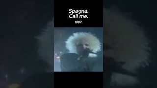 Spagna  Call me1987 80smusic [upl. by Arevle]