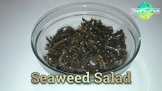 Seaweed Salad  Healthy Japanese Wakame Salad [upl. by Lemieux]