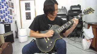 อโอ๋ ปั่นกีตาร์ Shred ESP LTD Deluxe EC1000 Electric Guitar [upl. by Idisahc]