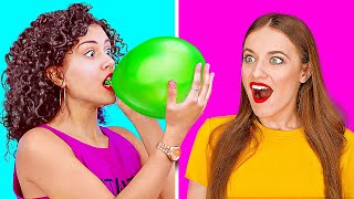 Crazy HACKS And PRANKS With BALLOONS  Awesome Balloon Hacks And DIY Pranks You’ll Want To Try [upl. by Kred719]