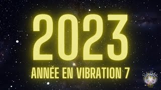 MESSAGES PERSONNELS 2023 Année en vibration numérologique 7 [upl. by Awe]