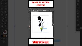 How to Convert JPG image to a vector in Illustrator 2023 How to Make VectorConvert A PNG To Vector [upl. by Ishii776]