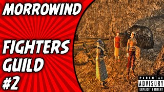 Morrowind Gameplay Fighters Guild Quests 2 Telvanni Agents Code Book Walkthrough [upl. by Trebron732]