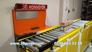 Zincir Tahrikli Rulolu Konveyör Chain Drive Roller Conveyor conveyor konveyör rollerconveyor [upl. by Valene]